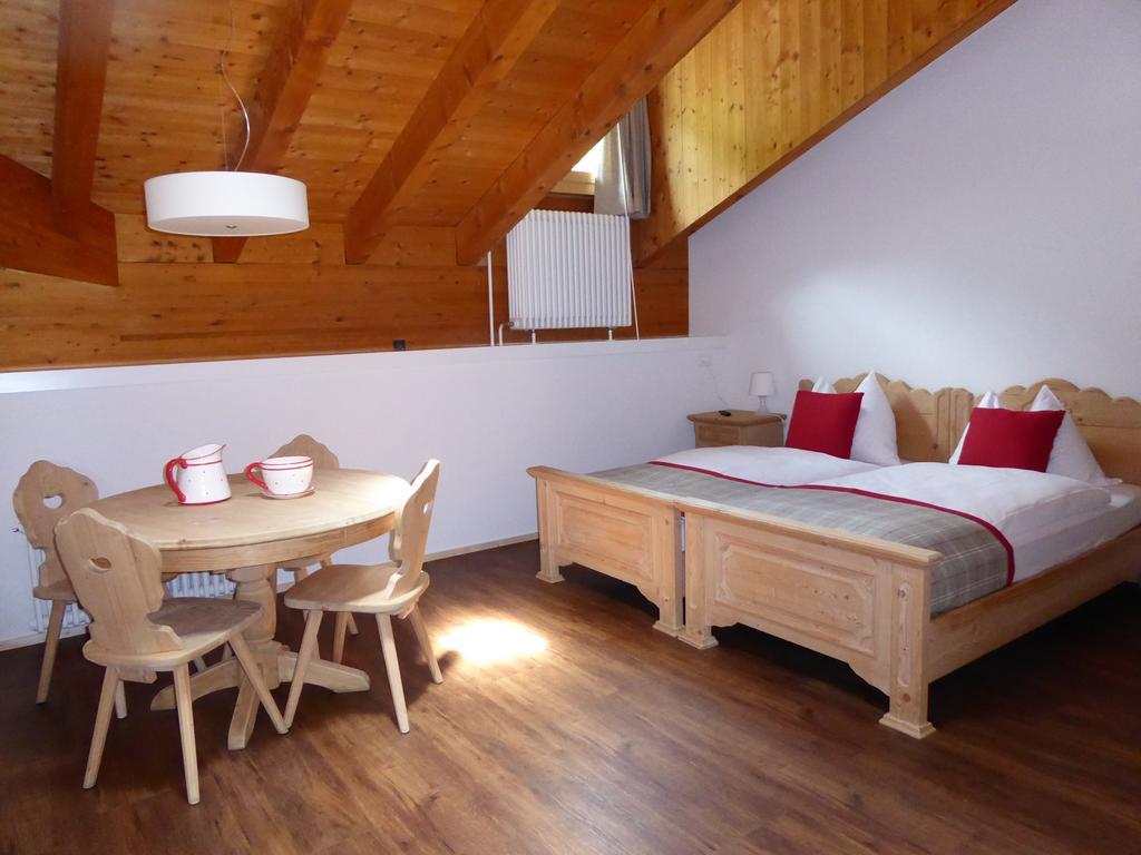 Hotel Roseg-Gletscher Pontresina Szoba fotó
