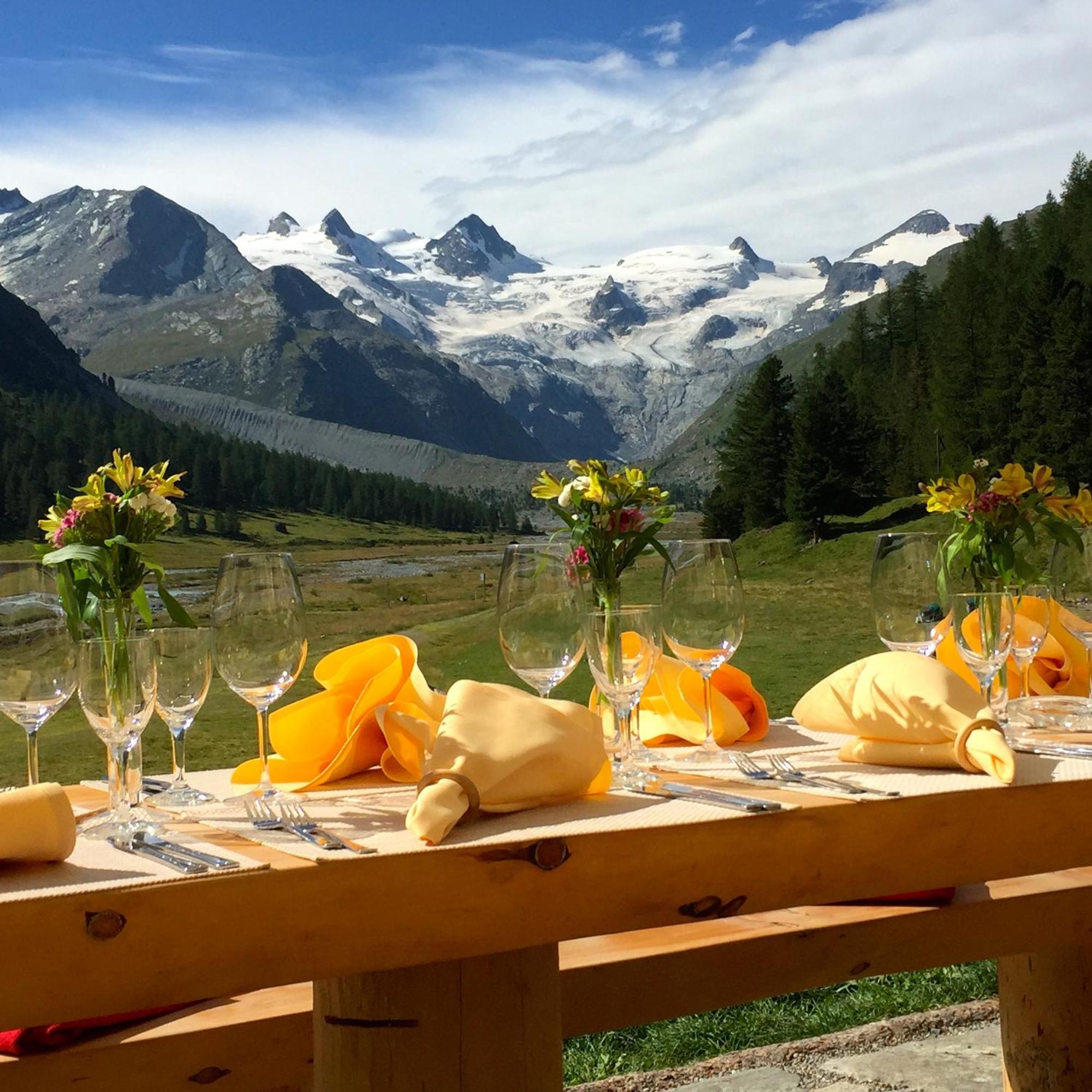 Hotel Roseg-Gletscher Pontresina Kültér fotó