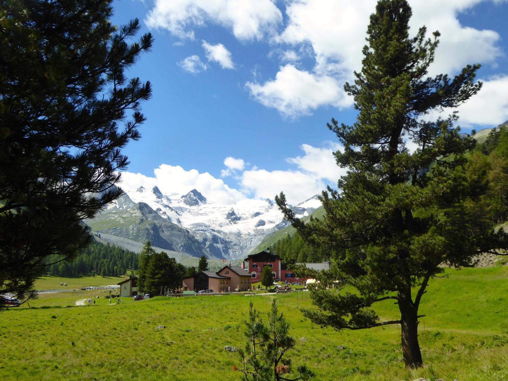 Hotel Roseg-Gletscher Pontresina Kültér fotó